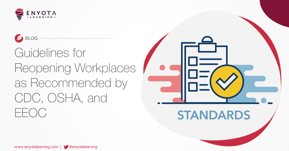 Return To Work Guidelines As Recommended By Cdc, Osha, And Eeoc