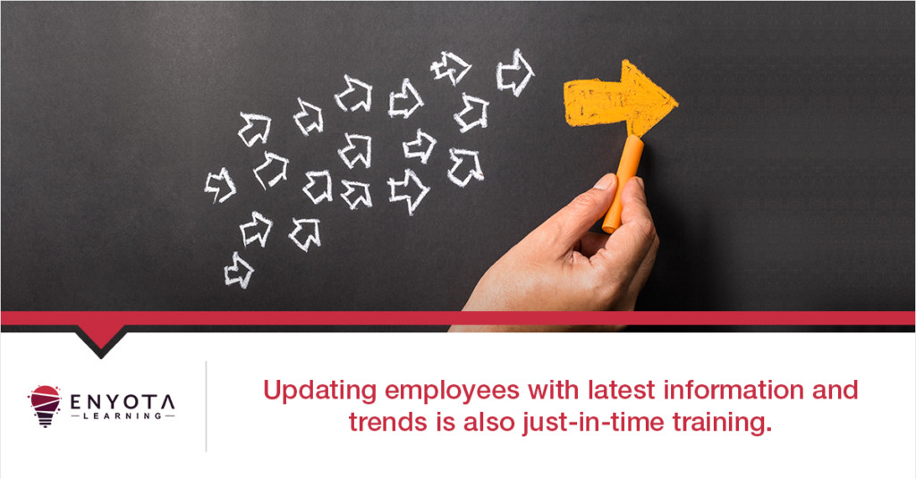 Just-In-Time Learning At Your Workplace