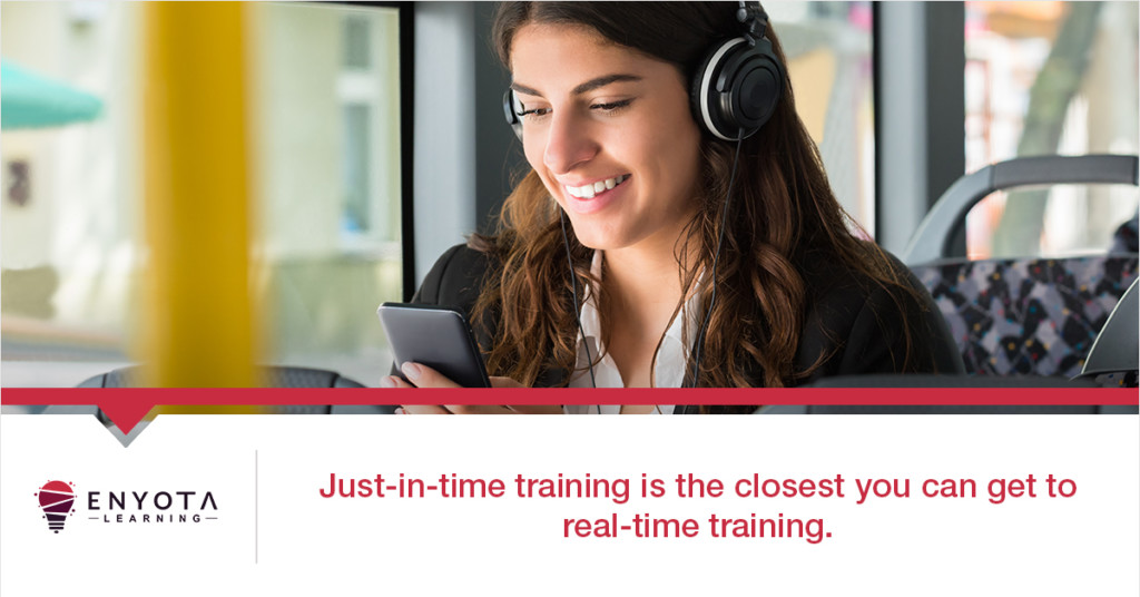 Just-In-Time Learning At Your Workplace