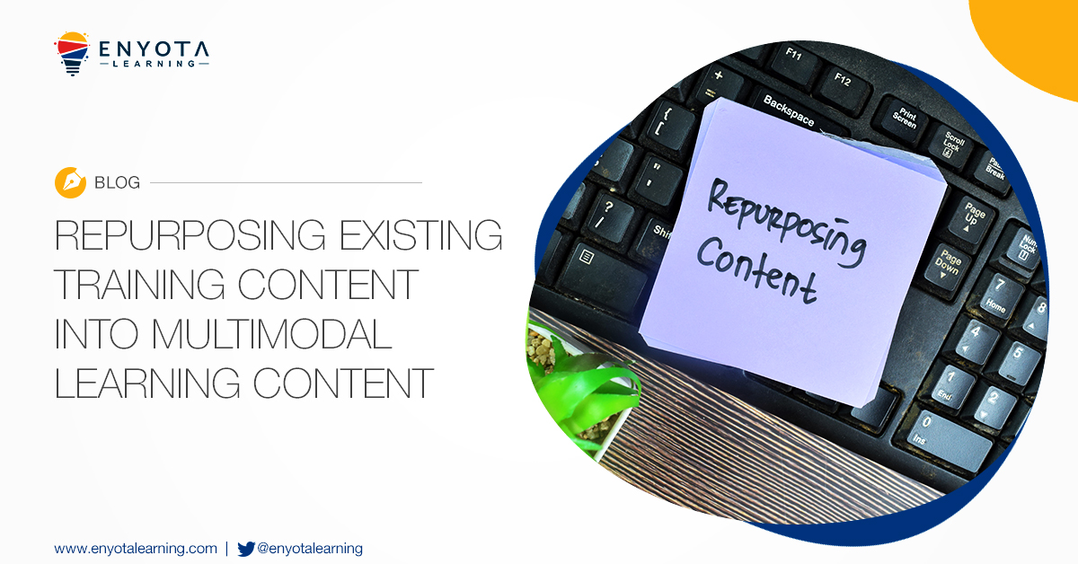 Repurpose Existing Training Into Multimodal Content